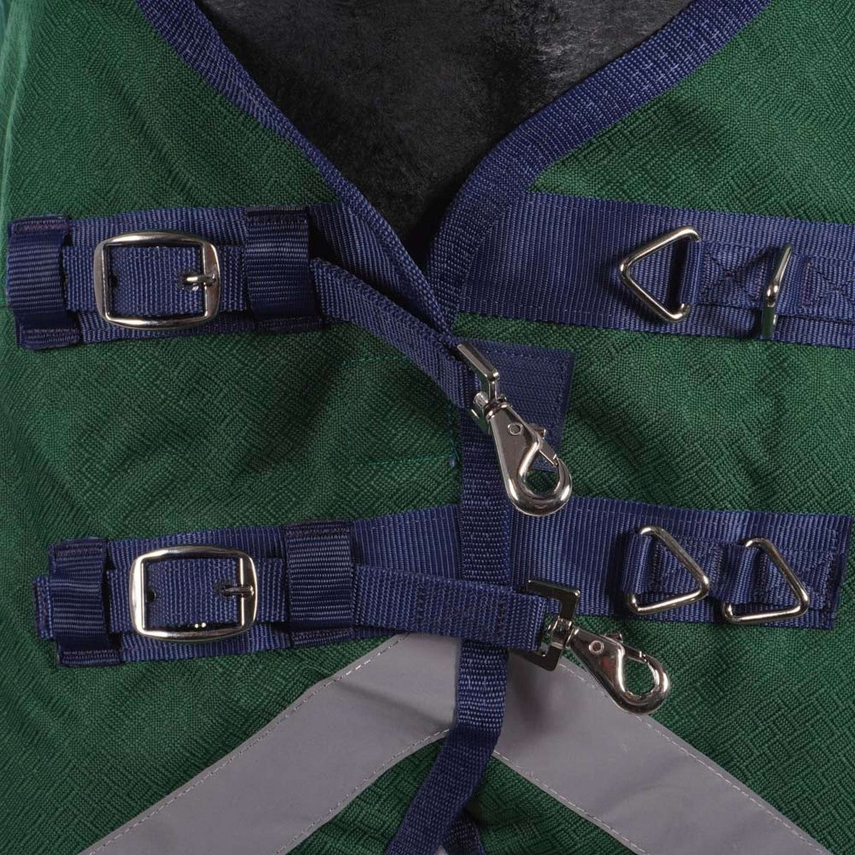 Weatherbeeta Coperta Impermeabile Comfitec Plus Dynamic II High Neck Lite Hunter/Navy