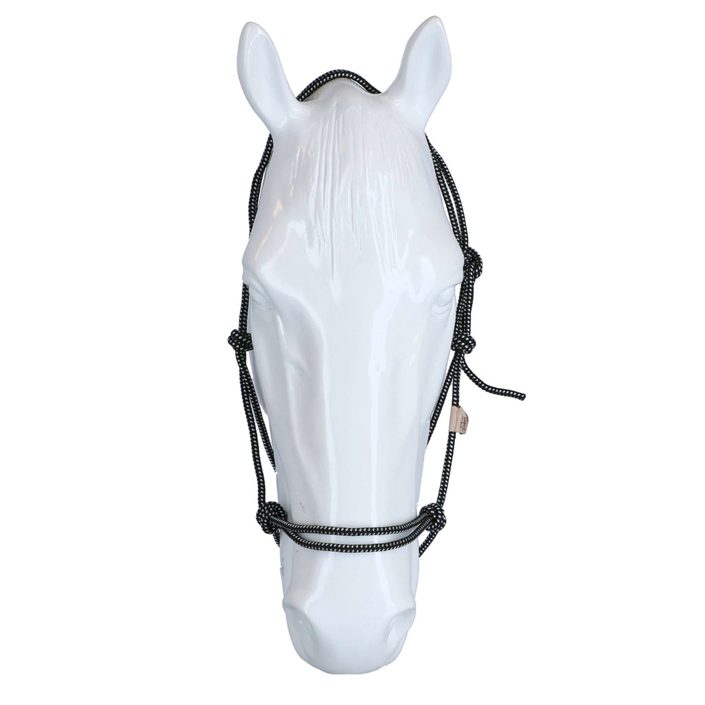 F.R.A. Cavezza in Corda Babia Ruchi Collection Nylon Nero/Bianco