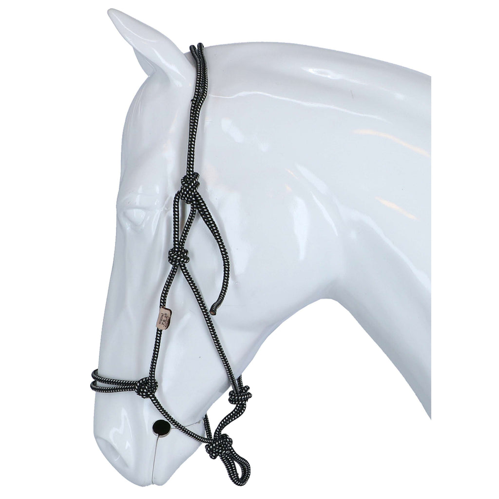 F.R.A. Cavezza in Corda Babia Ruchi Collection Nylon Nero/Bianco