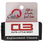 F.R.A. Cavallo Horse & Rider Velcro CLB Nero