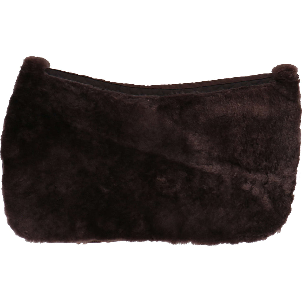 F.R.A. Westernpad De Luxe Extra Pelliccia Completa 3 Tasche con Inserti Marrone
