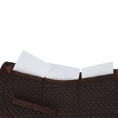 F.R.A. Westernpad De Luxe Extra Pelliccia Completa 3 Tasche con Inserti Marrone