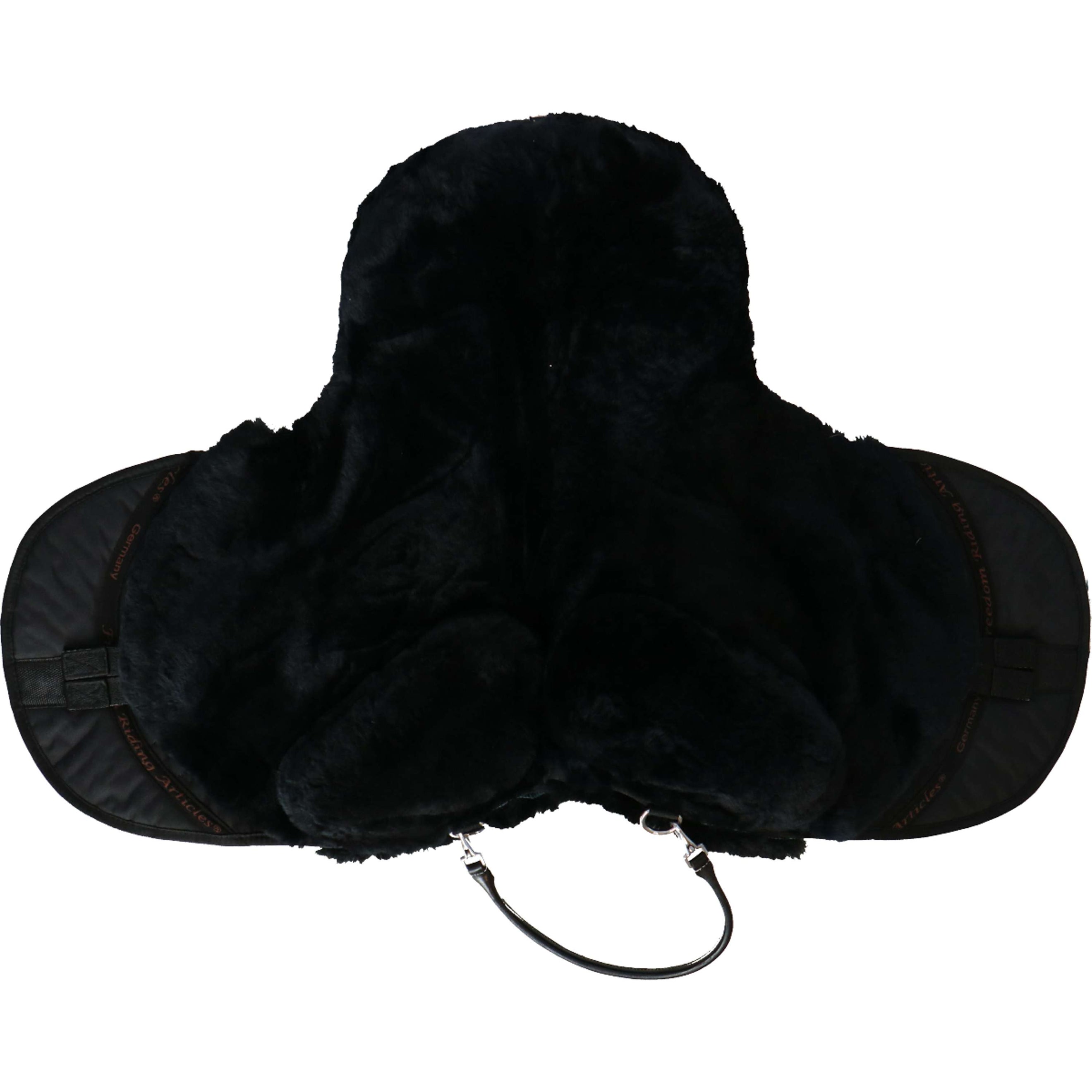 F.R.A. Cuscino per monta a pelo Macon Extra Merino Nero