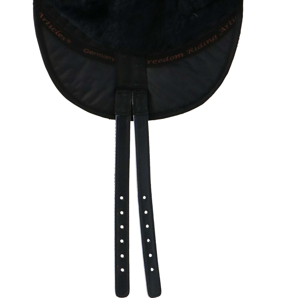 F.R.A. Cuscino per monta a pelo Macon Extra Merino Nero