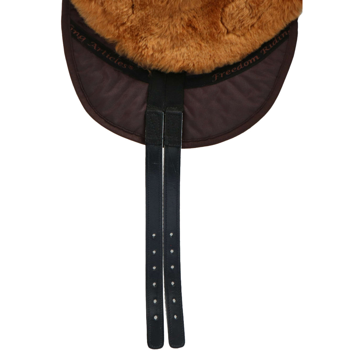 F.R.A. Cuscino per monta a pelo Macon Extra Merino Marrone/Cappuccino