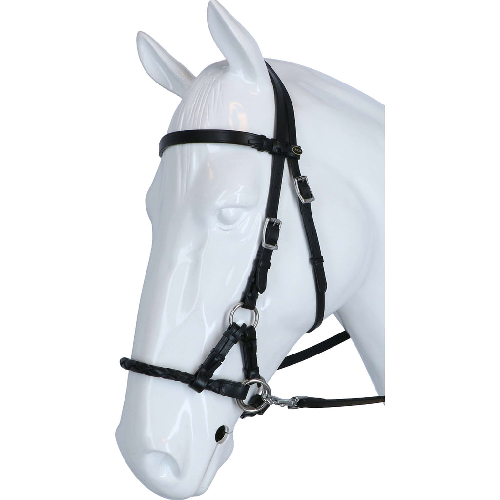 F.R.A. Briglia senza Morso Pariba Side Pull Nero