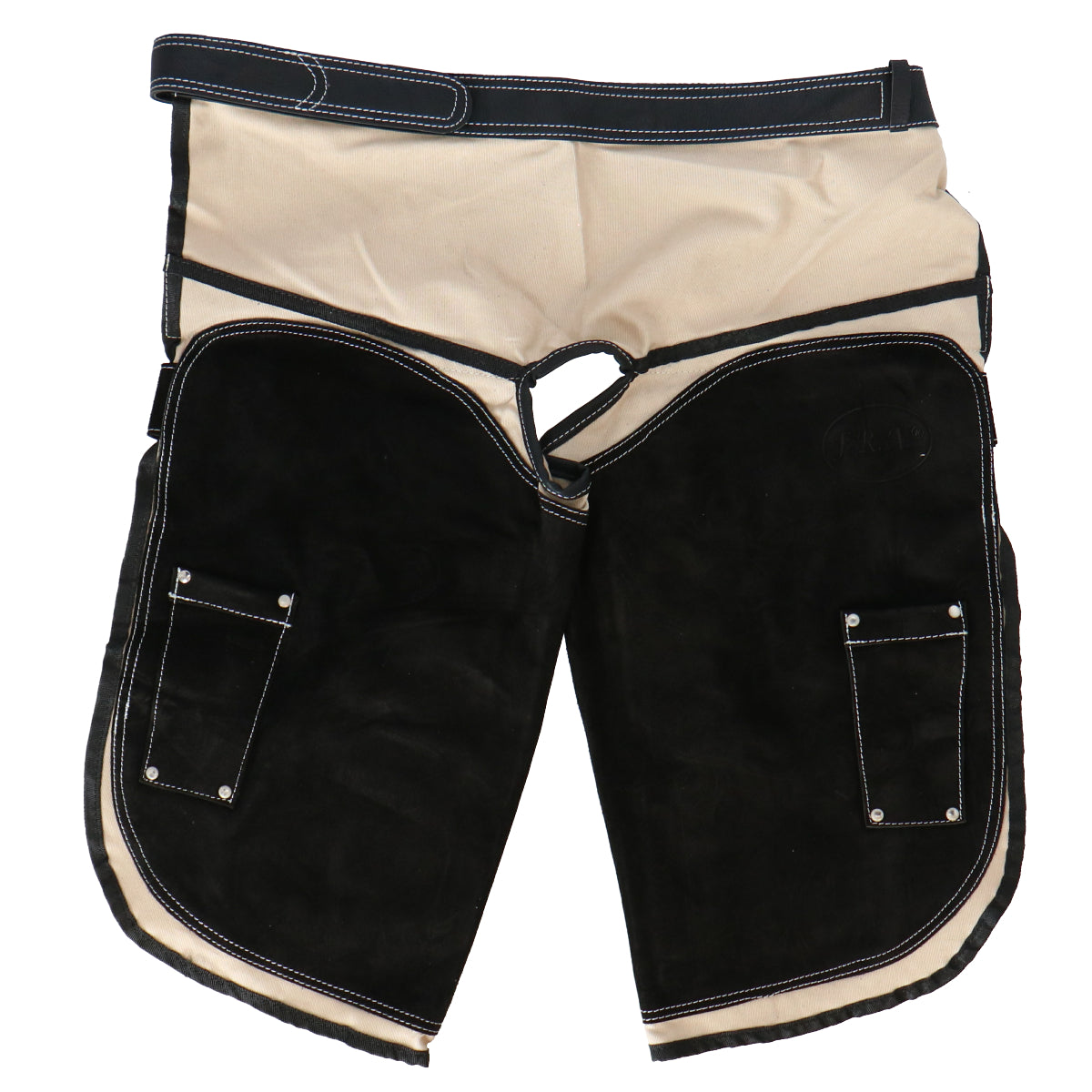 F.R.A. Grembiule da Maniscalco Prof Suède/Canvas Khaki