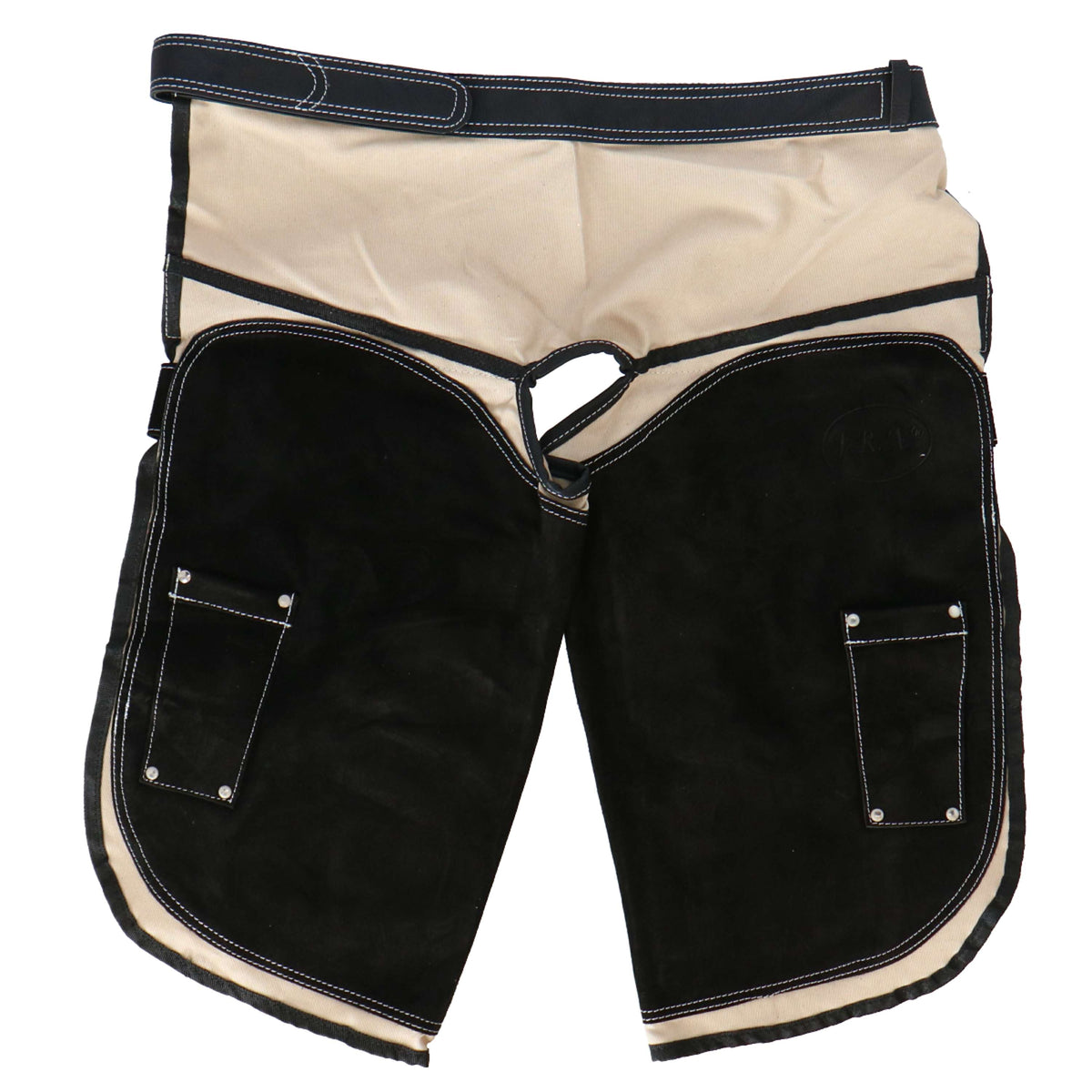 F.R.A. Grembiule da Maniscalco Prof Suède/Canvas Khaki