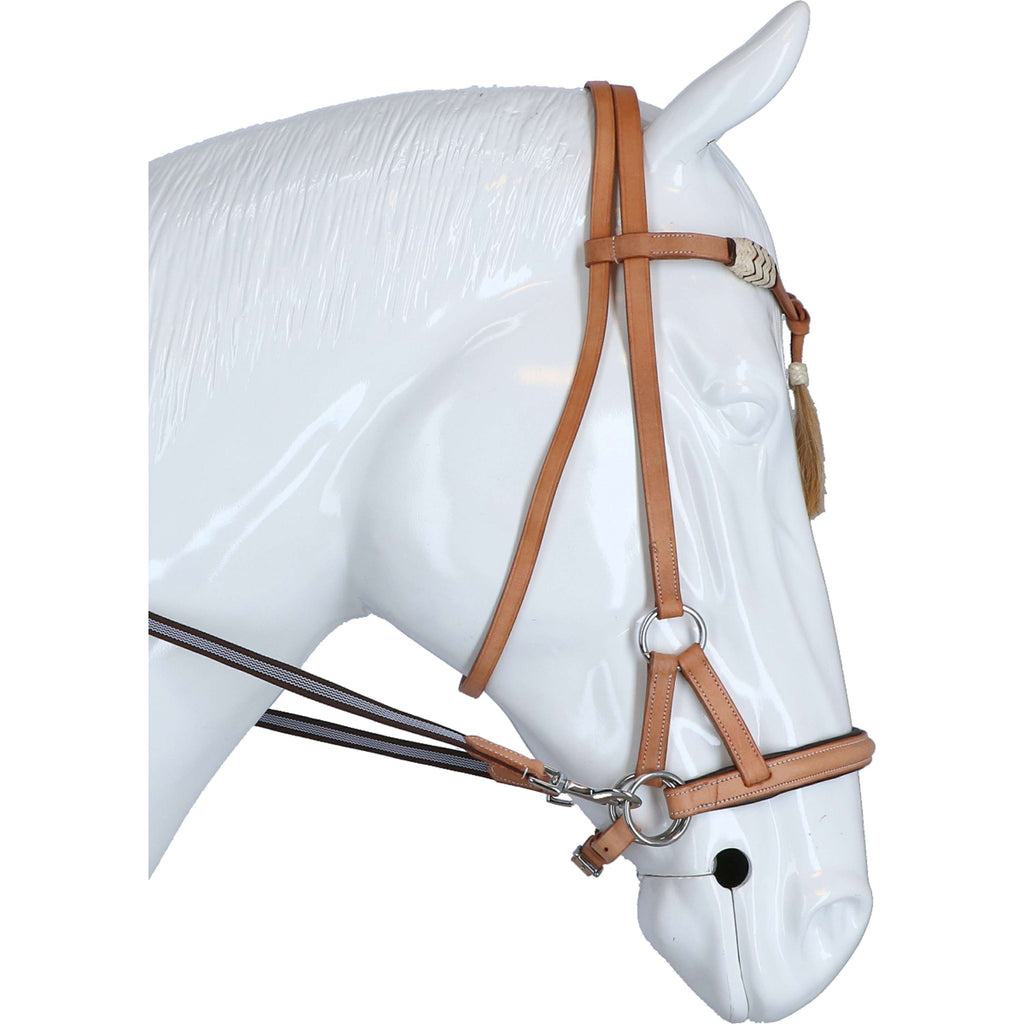 F.R.A. Briglia senza Morso Shango Side Pull Western Look Naturale