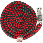F.R.A. Corda per cavezza Svendy Ruchi Collection Verde/Rosso