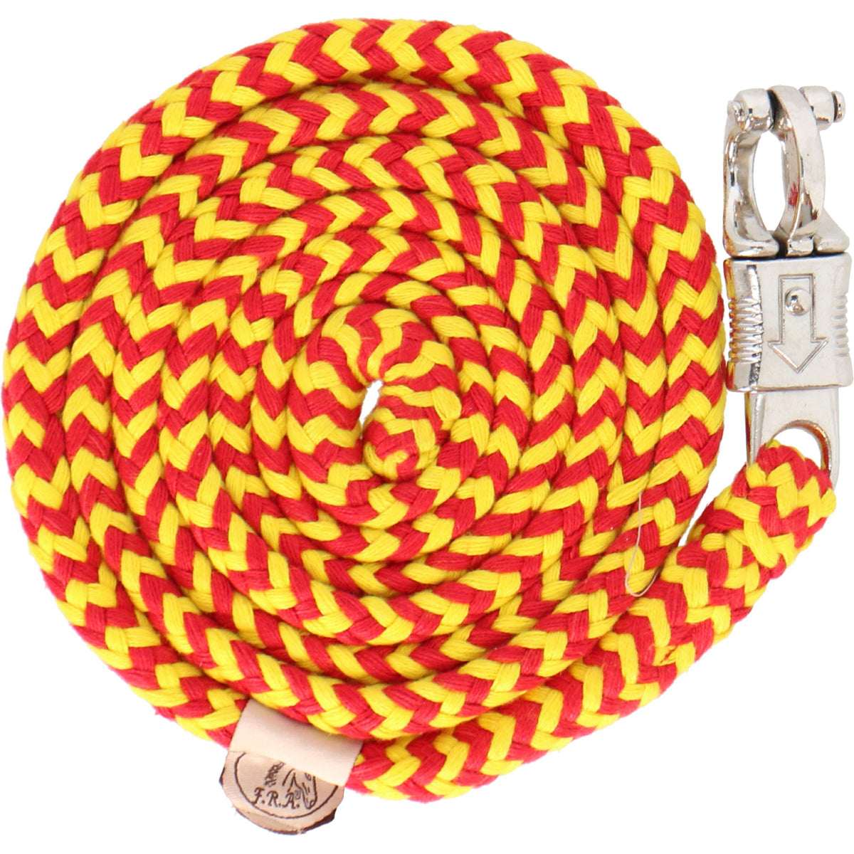 F.R.A. Corda per cavezza Svendy Ruchi Collection Rosso/Giallo