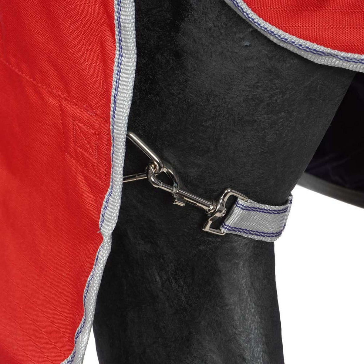 Weatherbeeta Coperta Invernale Comfitec Classic Standard Neck Medium/Lite Rosso/Argento/Blu marino