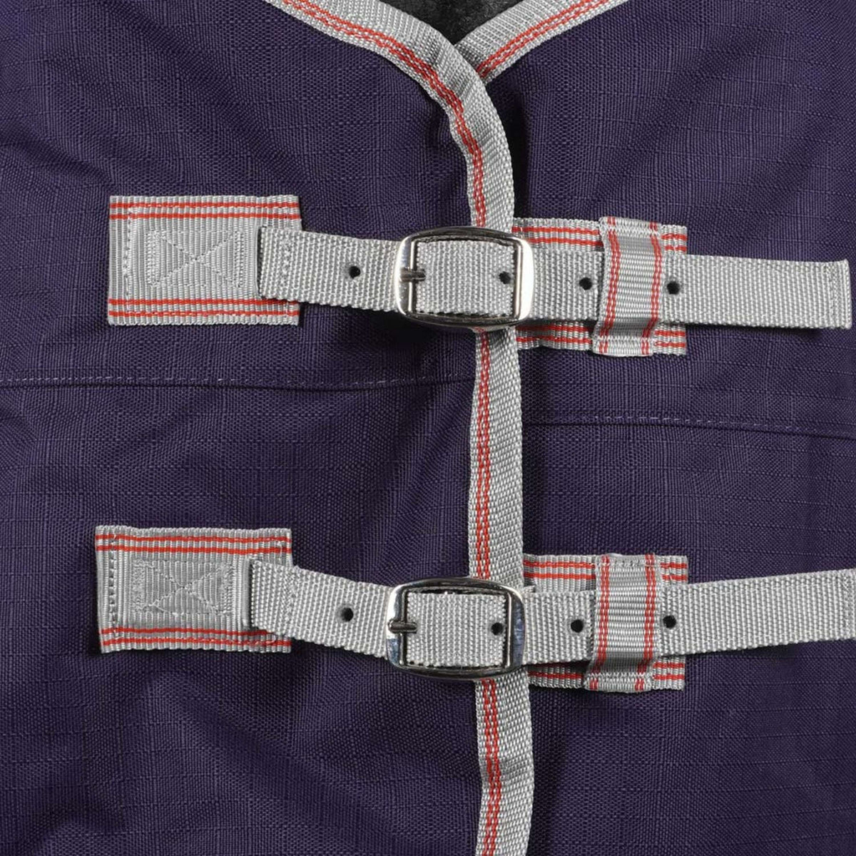 Weatherbeeta Coperta Impermeabile Comfitec Essential Detach-A-Neck Lite Plus 1200D 50g Navy/Silver/Red