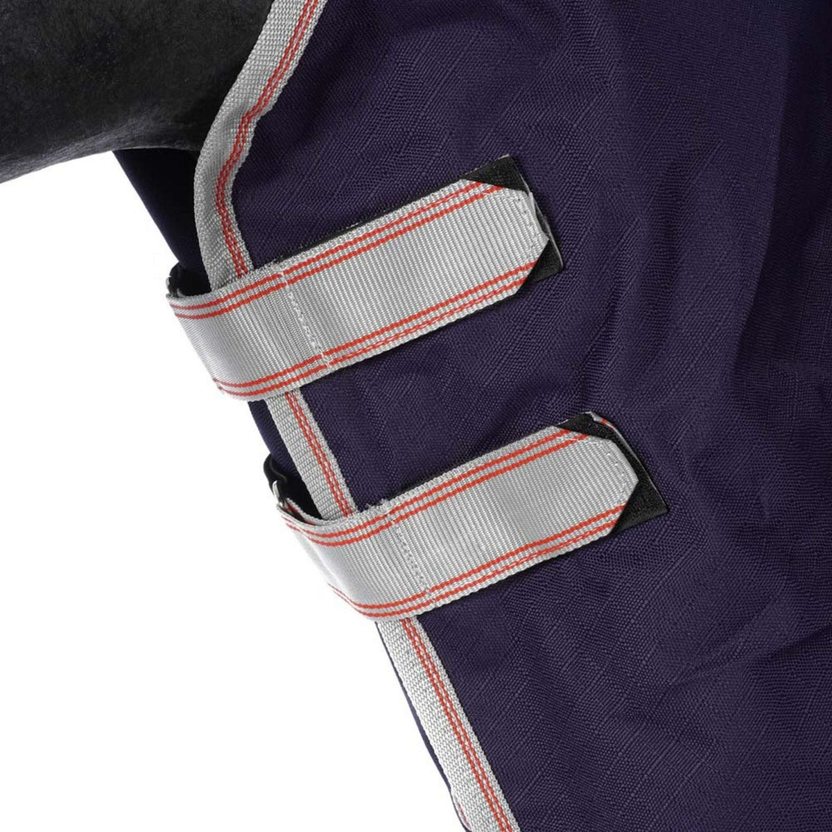 Weatherbeeta Coperta Impermeabile Comfitec Essential Detach-A-Neck Lite Plus 1200D 50g Navy/Silver/Red