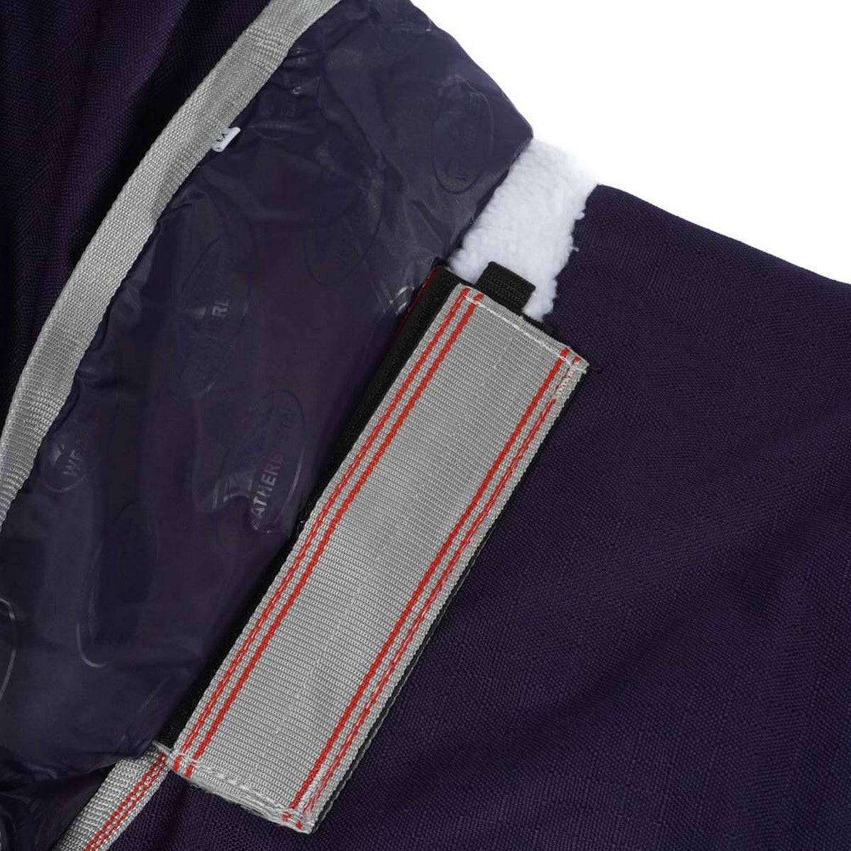 Weatherbeeta Coperta Impermeabile Comfitec Essential Detach-A-Neck Lite Plus 1200D 50g Navy/Silver/Red