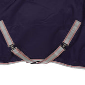 Weatherbeeta Coperta Impermeabile Comfitec Essential Detach-A-Neck Lite Plus 1200D 50g Navy/Silver/Red