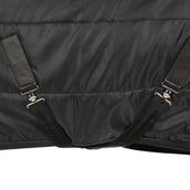 EQUITHÈME Coperta da scuderia Teddy Nero/Marrone