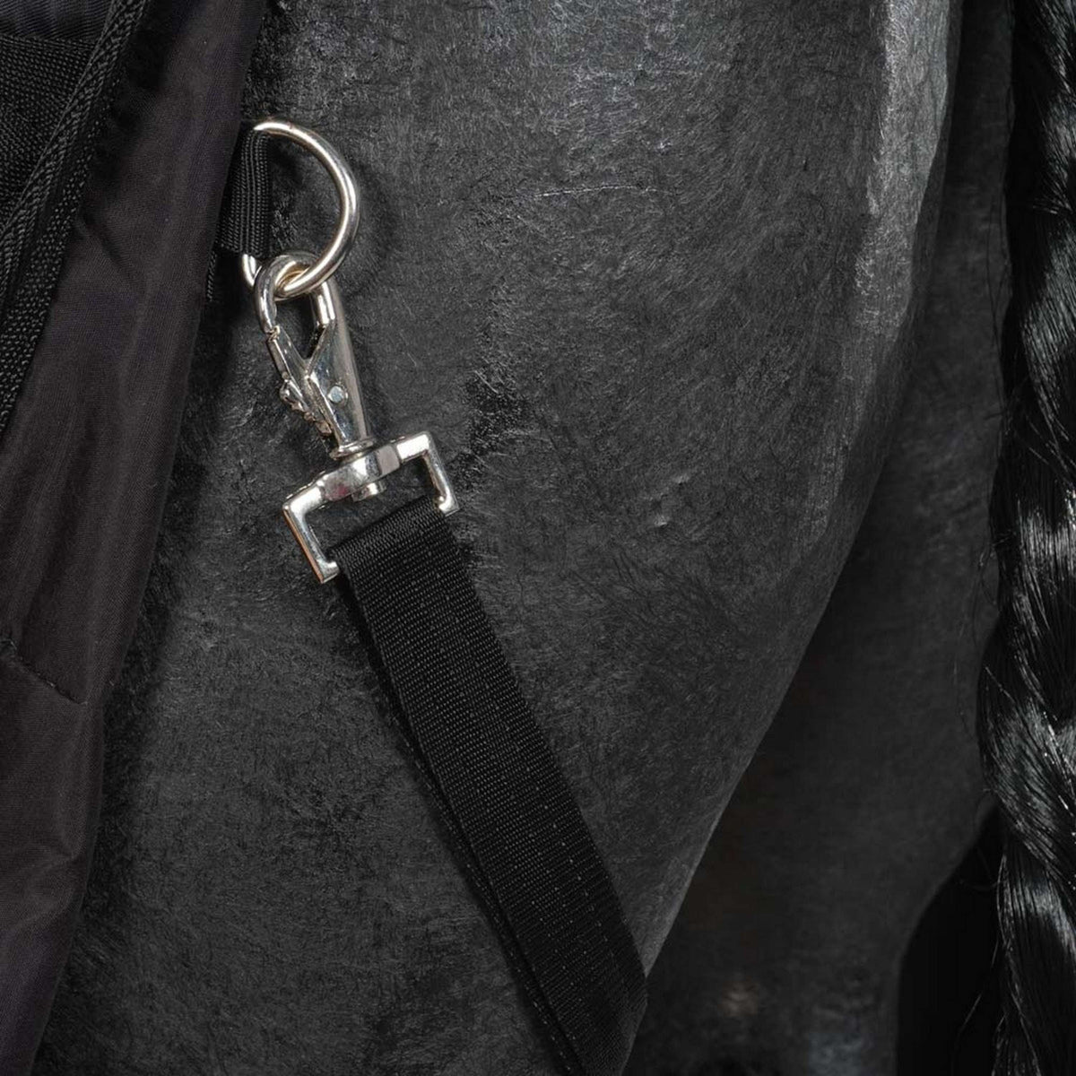EQUITHÈME Coperta da scuderia Teddy Nero/Marrone