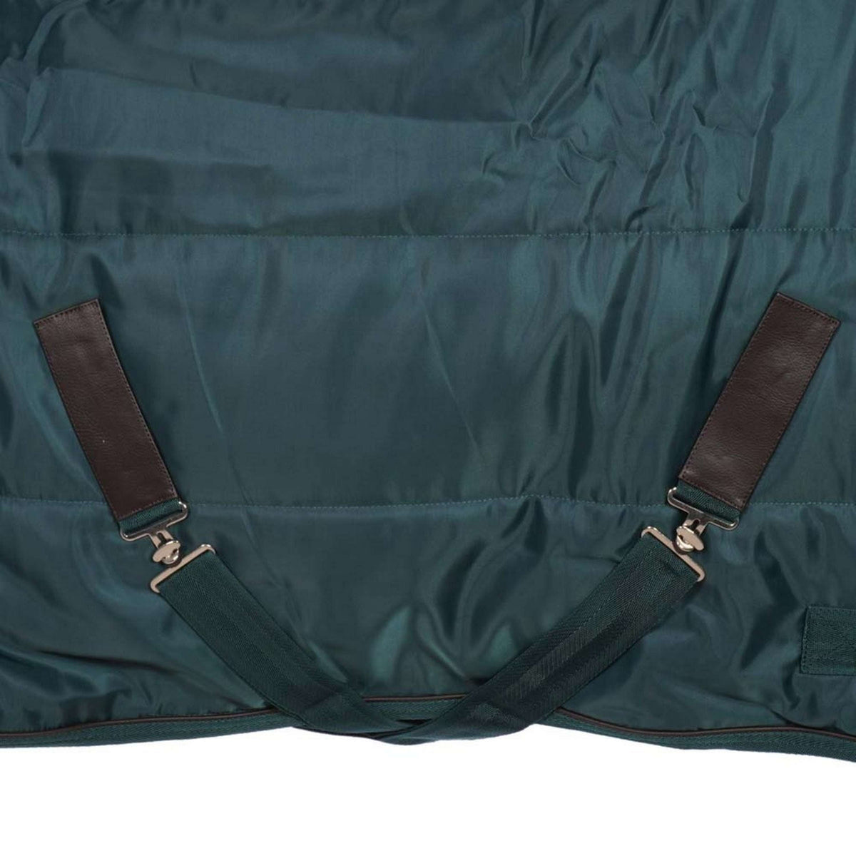 EQUITHÈME Coperta da scuderia Teddy Verde/Marrone