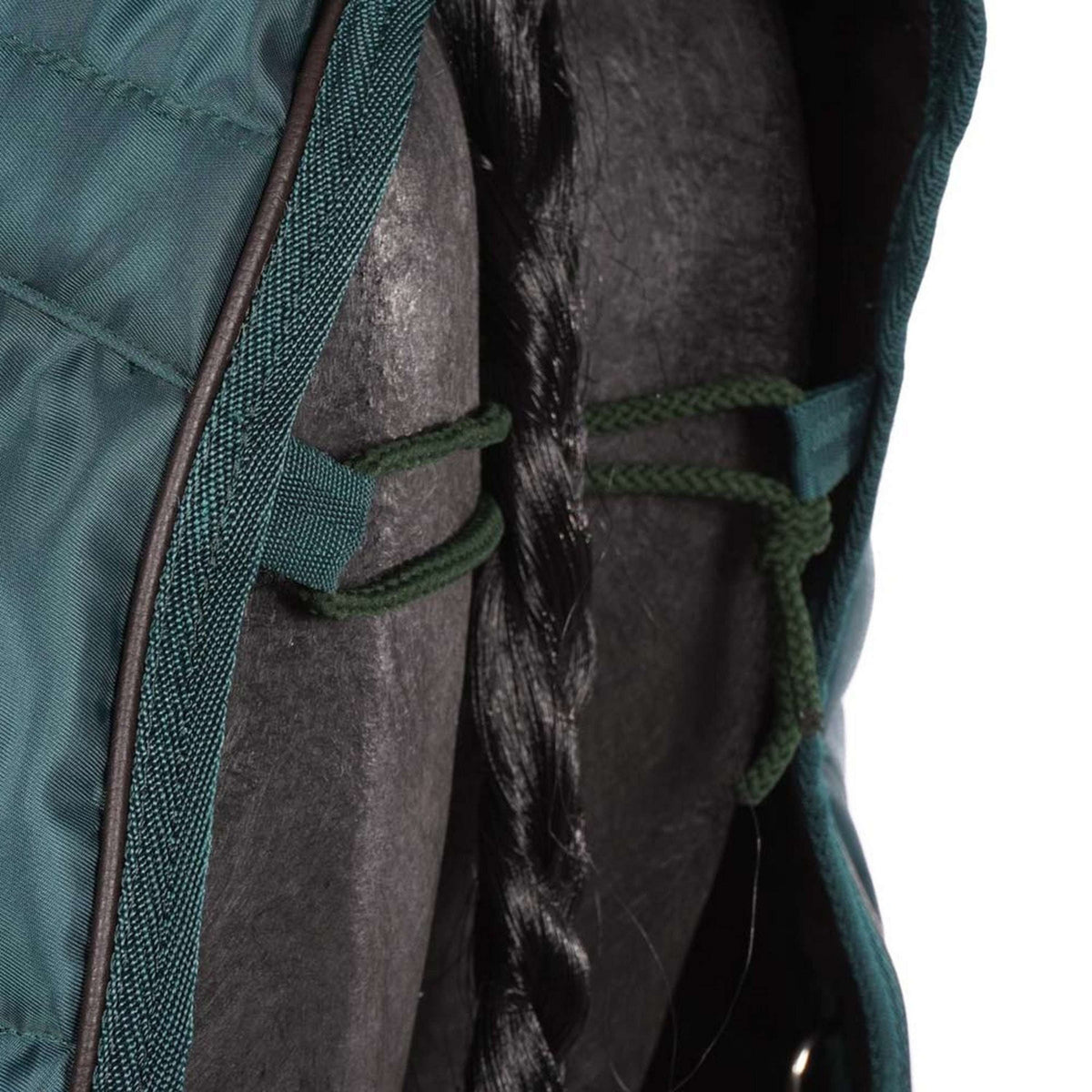 EQUITHÈME Coperta da scuderia Teddy Verde/Marrone