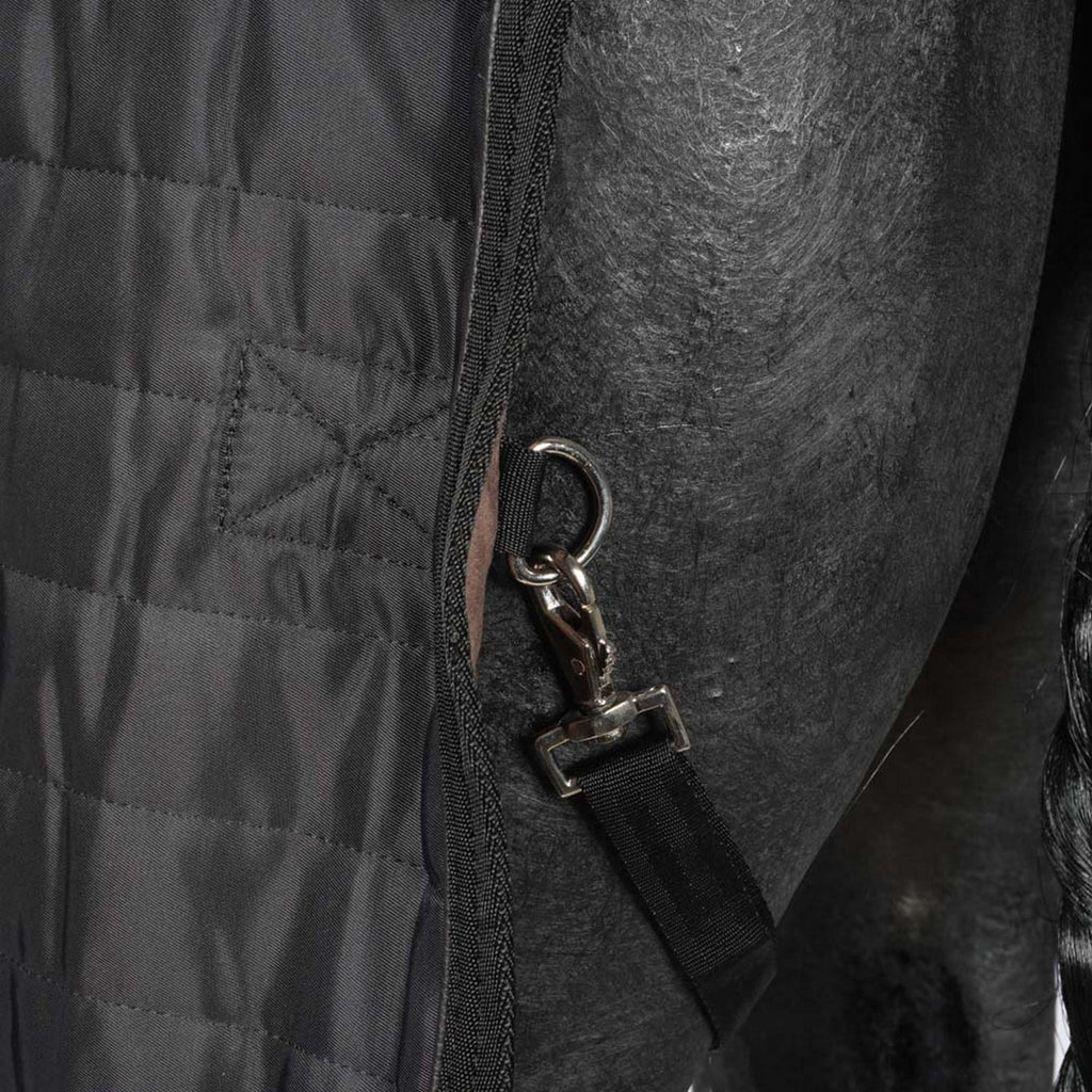 EQUITHÈME Coperta da scuderia Teddy Nero/Marrone