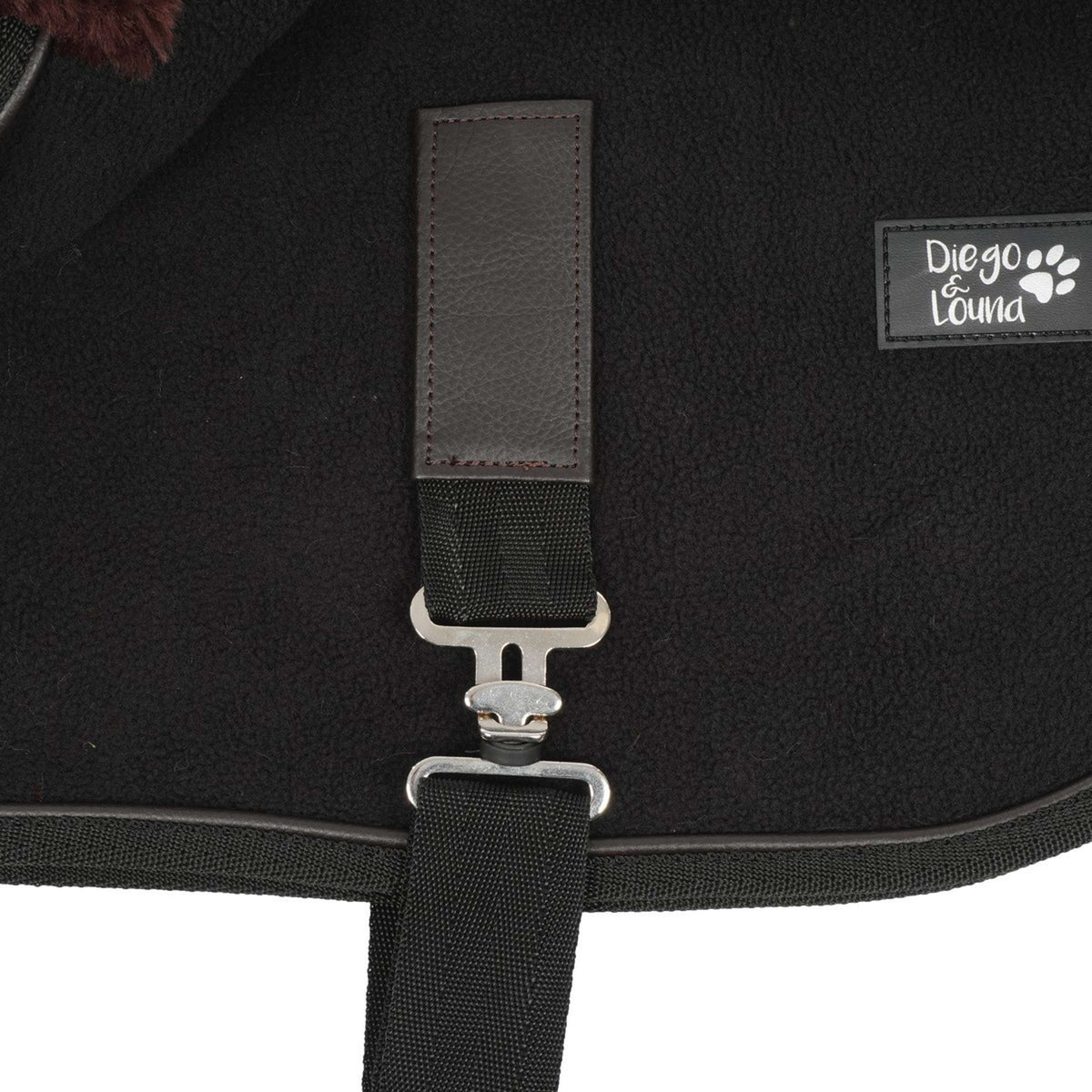 Diego & Louna Coperta per Cani Polar Nero