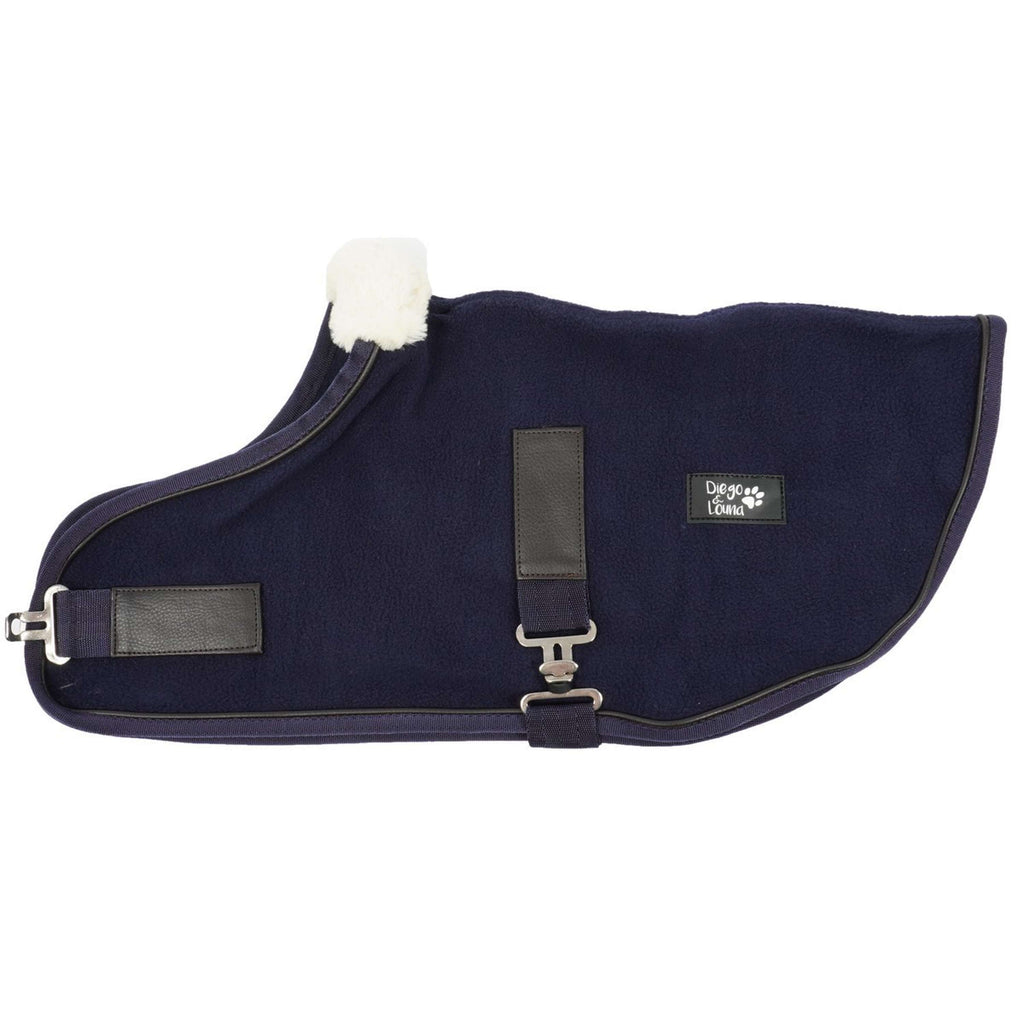 Diego & Louna Coperta per Cani Polar Navy