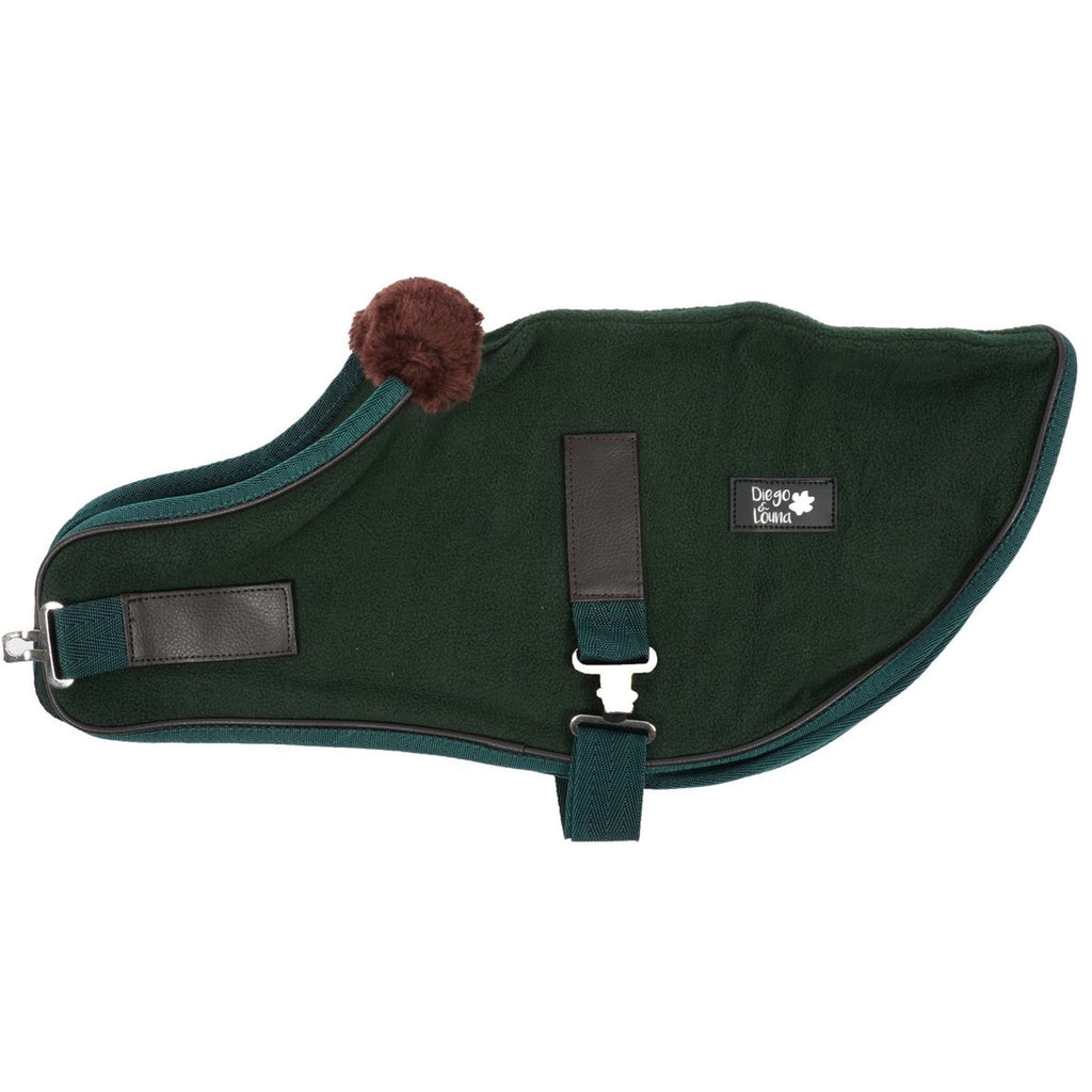 Diego & Louna Coperta per Cani Polar Verde