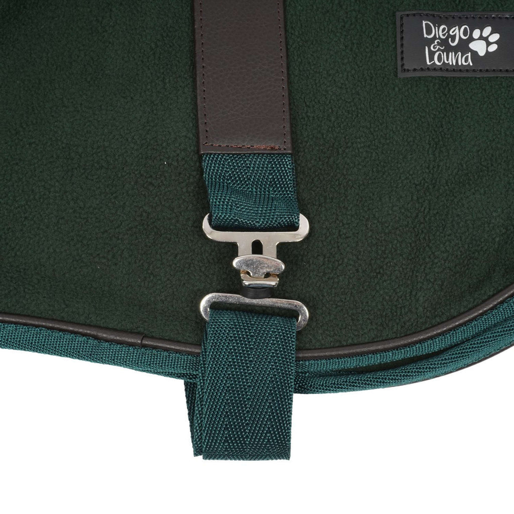 Diego & Louna Coperta per Cani Polar Verde