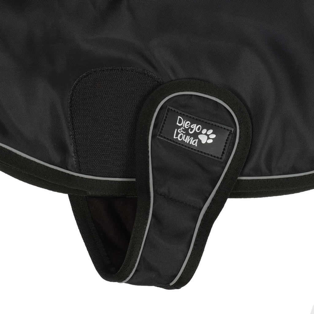 Diego & Louna Coperta per Cani Nylon Nero
