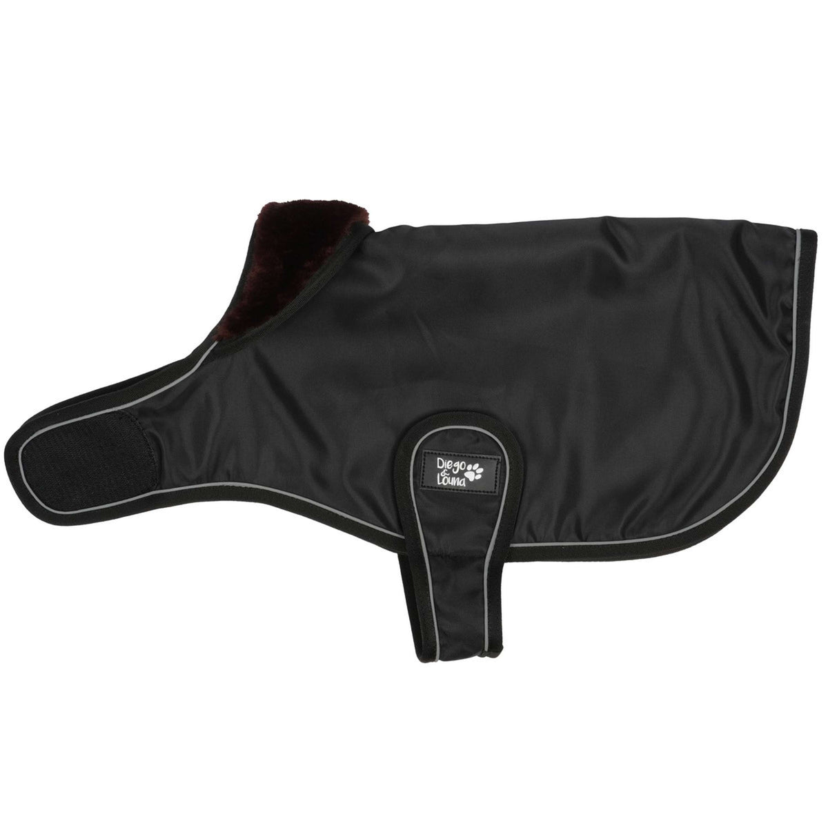 Diego & Louna Coperta per Cani Nylon Nero