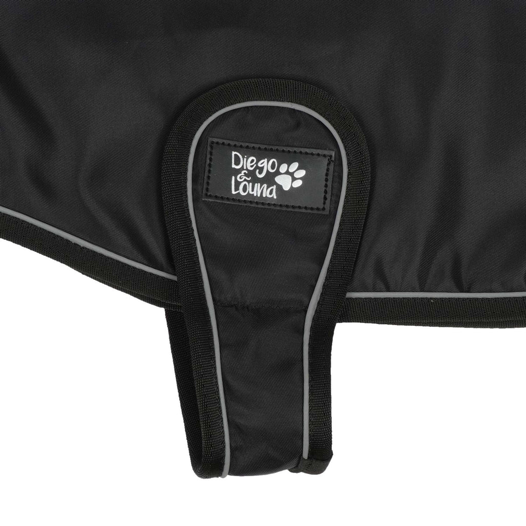 Diego & Louna Coperta per Cani Nylon Nero