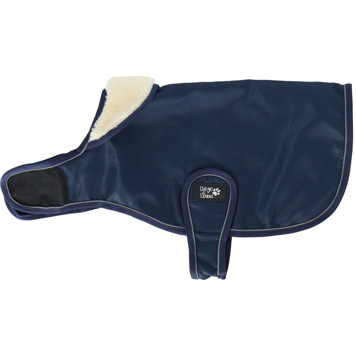 Diego & Louna Coperta per Cani Nylon Navy