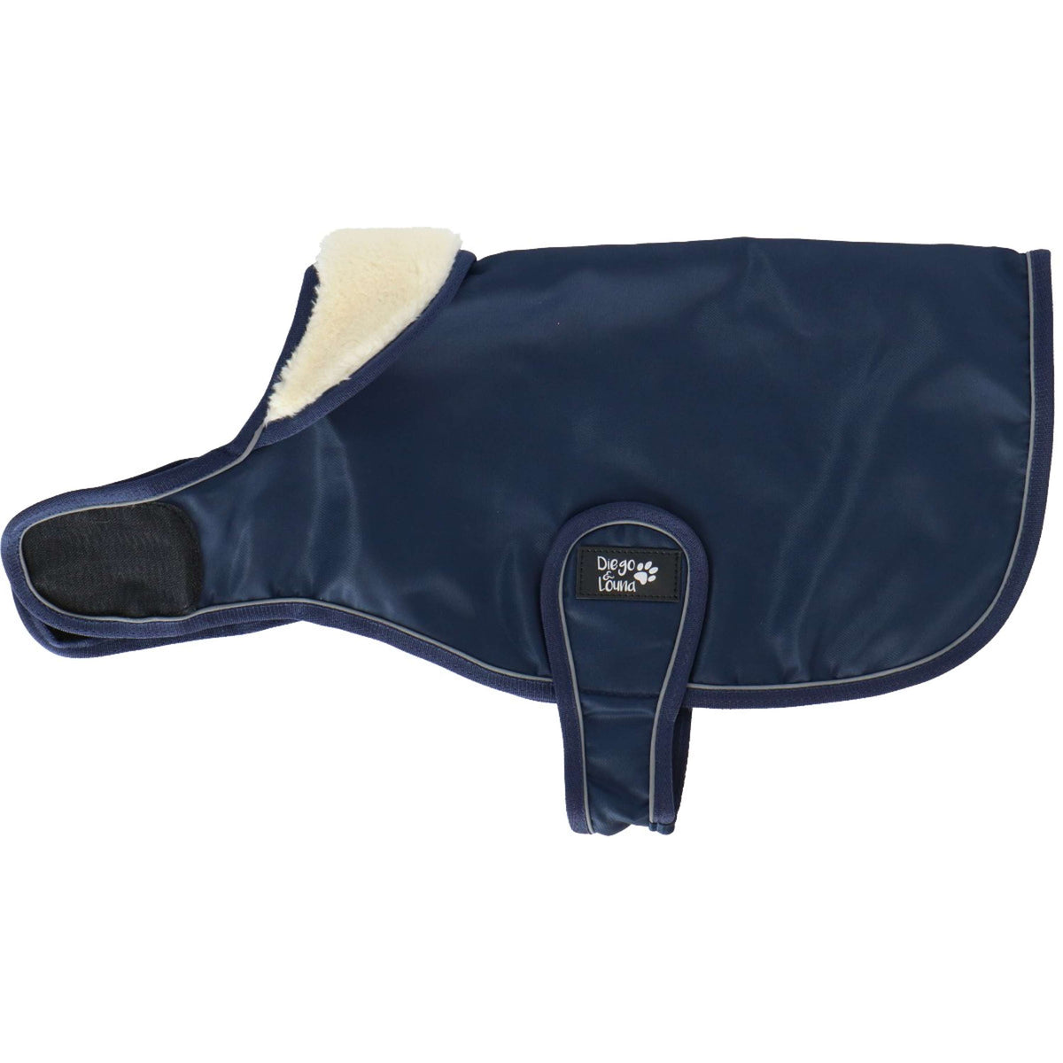 Diego & Louna Coperta per Cani Nylon Navy
