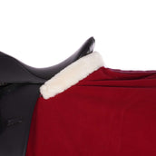EQUITHÈME Coperta da esercizio Teddy Fleece Bordeaux