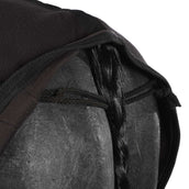 EQUITHÈME Coperta in Pile Teddy Nero/Marrone