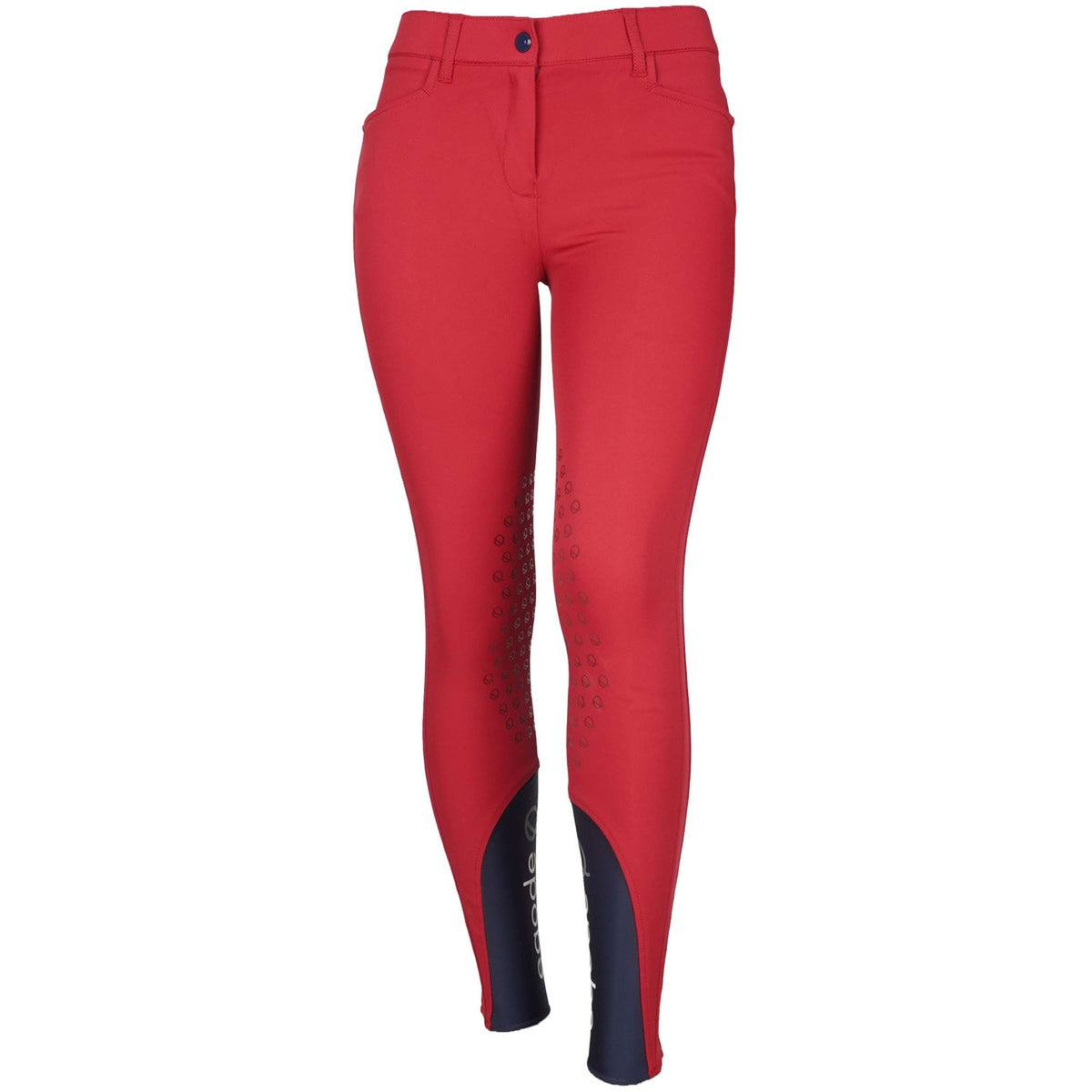EQODE by Equiline Pantaloni da Equitazione Delma Ciliegia
