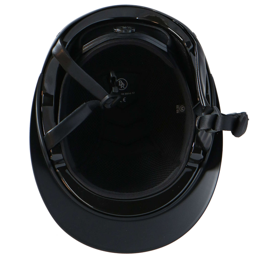 BR Casco da equitazione Lambda Plus Painted Nero/Canna di fucile