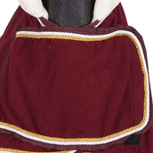 HB Ruitersport Coperta da esposizione Dutch Crown Little Sizes Borgogna