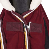 HB Ruitersport Coperta da esposizione Dutch Crown Little Sizes Borgogna