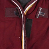 HB Ruitersport Coperta da esposizione Dutch Crown Little Sizes Borgogna