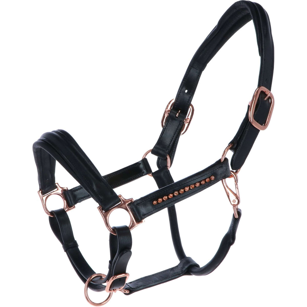 HB Cavezza Rose Gold Pelle Nero