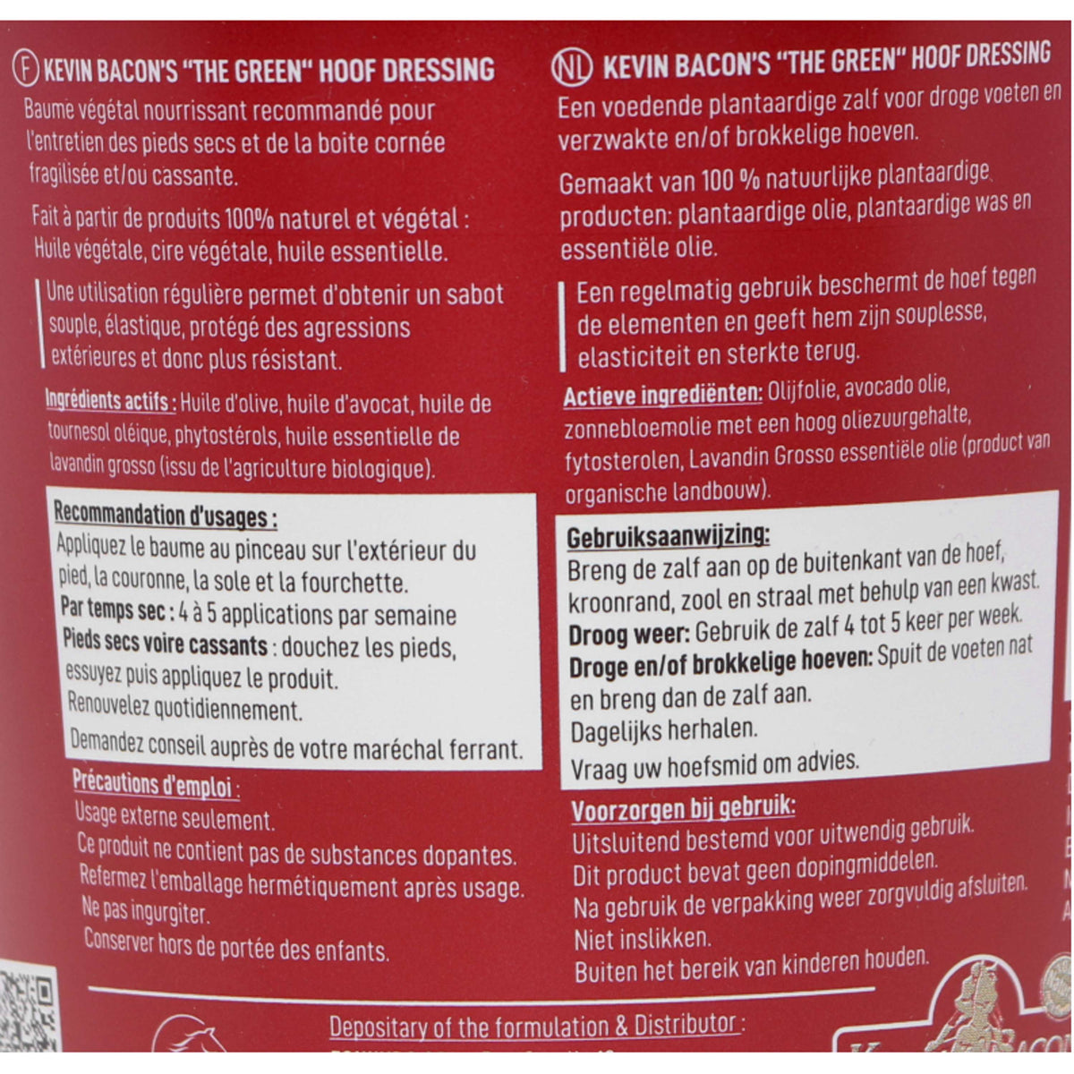 Kevin Bacons Balsamo per Zoccoli The Green