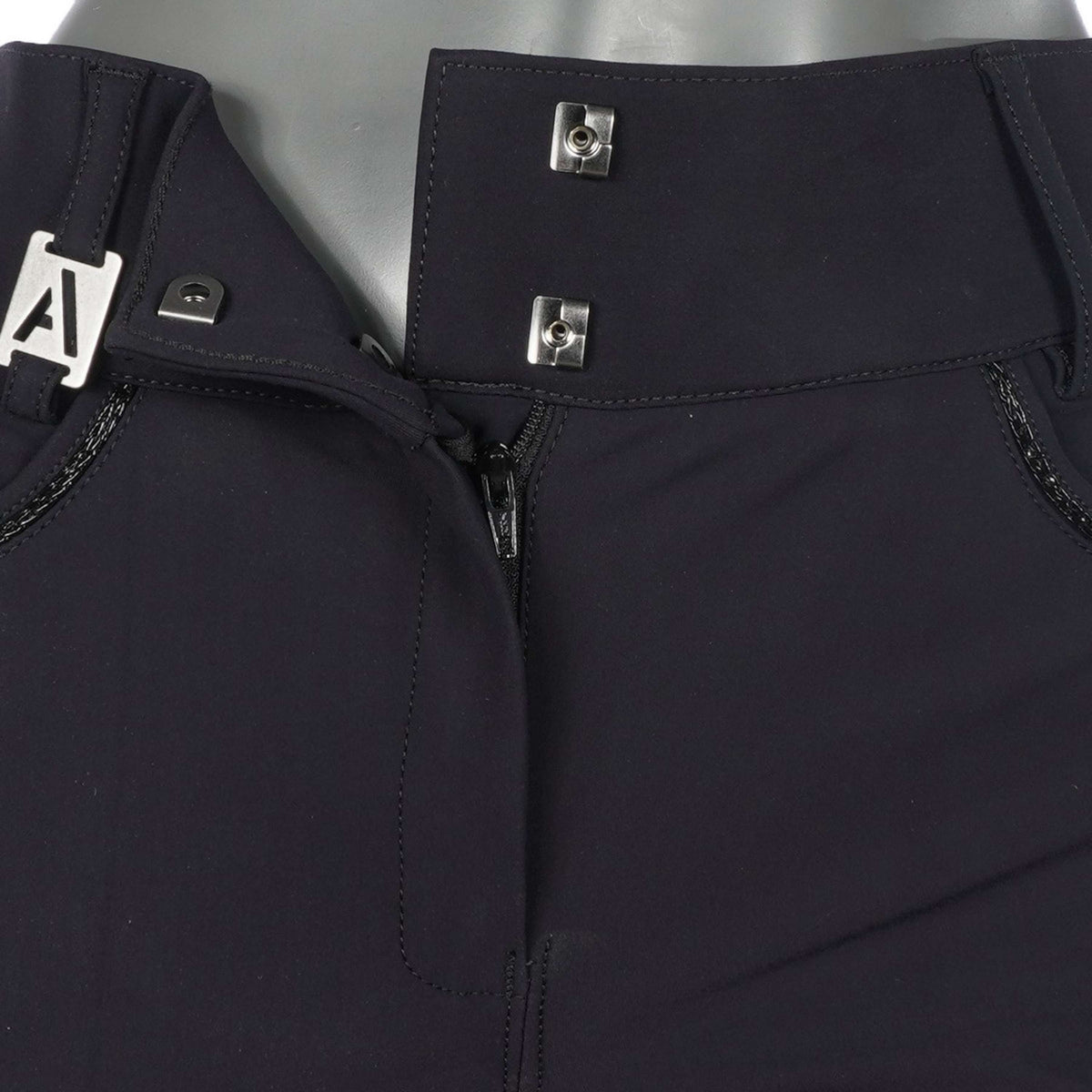 ANKY Pantaloni da Equitazione Regally Sedere in Silicone Donna Nero