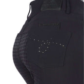 ANKY Pantaloni da Equitazione Regally Sedere in Silicone Donna Nero