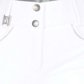 ANKY Pantaloni da Equitazione Regally Sedere in Silicone Donna Bianco