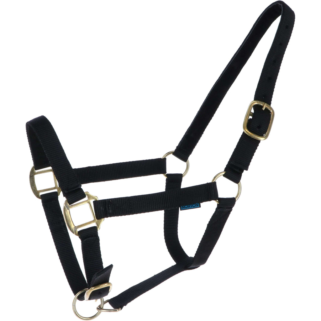 Norton Capezza Nylon con Fodera in Pelle Nero