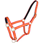 Norton Capezza Nylon con Fodera in Pelle Rosso/Giallo