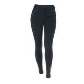 EQUITHÈME Pantaloni da Equitazione Safir Nero/Blu