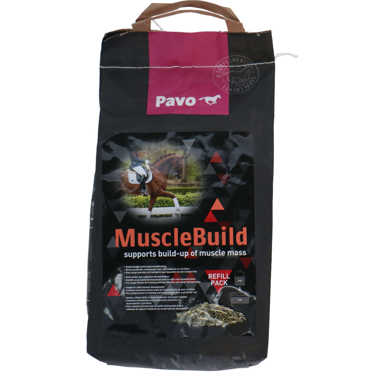 Pavo Costruzione muscolare Refill